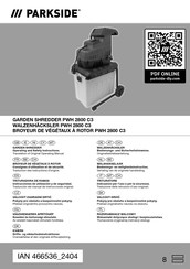 Parkside PWH 2800 C3 Operating And Safety Instructions Manual