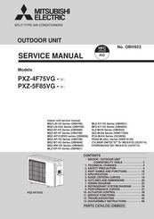 Mitsubishi Electric PXZ-4F75VG Service Manual