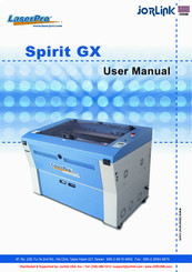 LaserPro Spirit GX User Manual