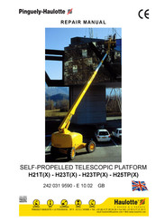 Pinguely-Haulotte H21TX Repair Manual