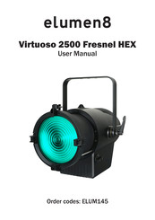 Elumen8 Virtuoso 2500 Fresnel HEX User Manual