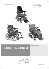 Sunrise Medical QUICKIE Salsa M2 Instructions For Use Manual