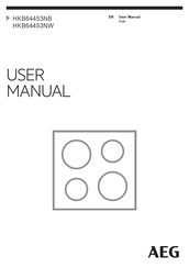 AEG HKB64453NB User Manual