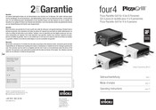 Stöckli PizzaGrill four4 Operating Instructions Manual
