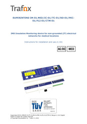 Trafox SUPERINTEND IC-01 Instructions For Installation And Use Manual