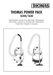 Thomas POWER PACK 1620C Instructions For Use Manual
