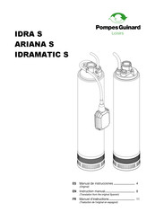 Pompes Guinard Loisirs ARIANA 4000 S Instruction Manual