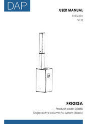 DAPAudio FRIGGA User Manual
