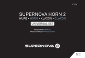 SUPERNOVA Y-12VHRN-SET-D1 Manual