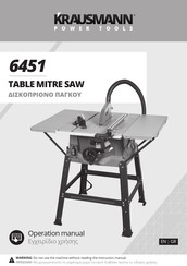 KRAUSMANN 6451 Operation Manual