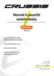 CRUSSIS ONE-Guera M510 9.8-S User Manual