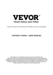 VEVOR TT-MCT003 Assembly Instructions Manual