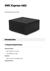 OWC EXPRESS 4M2 Assembly Manual & User Manual