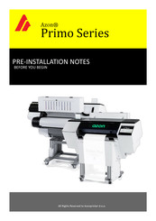 Azon Primo Series Pre-Installation