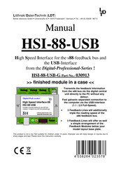 LDT HSI-88-USB Manual