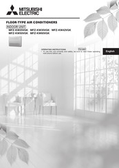 Mitsubishi Electric MFZ-KW35VGK Operating Instructions Manual