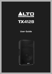 Alto Professional TX412B User Manual