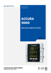 Rootech ACCURA 3000 Communications Manual