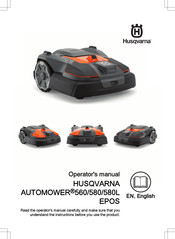Husqvarna AUTOMOWER 560 EPOS Operator's Manual