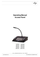 Industronic 12 AP 701 Operating Manual