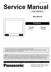 Panasonic CT-2701 Service Manual