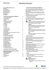ebm-papst K3G400-PA27-W5 Operating Instructions Manual