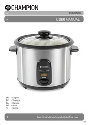 Champion CHRK500 User Manual