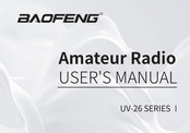 Baofeng UV-26 Series User Manual