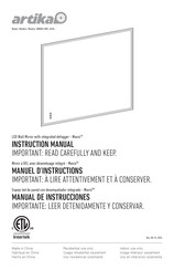 Artika WMIRH-MVC-4836 Instruction Manual