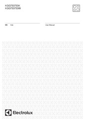 Electrolux KGG753753W User Manual