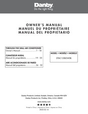 Danby DTAC120B2WDB Owner's Manual