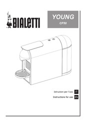 Bialetti YOUNG CF50 Instructions For Use Manual
