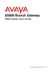 Avaya 9600 Series User Manual