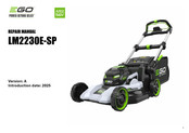 EGO POWER+ LM2230E-SP Repair Manual