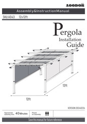 AOODOR A043 Assembly & Instruction Manual