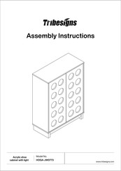 Tribesigns HOGA-JW0773 Assembly Instructions Manual