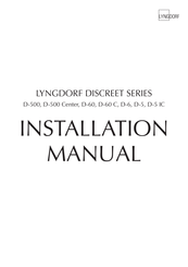 Lyngdorf D-5 IC Installation Manual