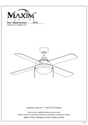 Maxim Lighting 88794 Manual