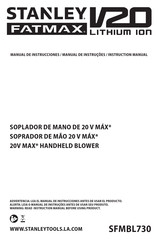 Stanley FATMAX SFMBL730 Instruction Manual