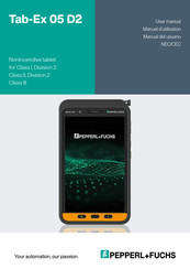 Pepperl+Fuchs Tab-Ex 05 D2 User Manual
