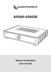 Audiophonics AP300-S2503E User Manual
