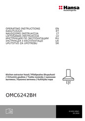 Hansa OMC6242BH Operating Instructions Manual