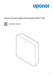 Uponor Smatrix Wave D+RH T-267 Operation Manual