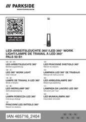 Parkside Performance 465716 2404 User Manual
