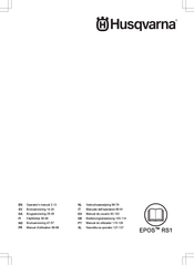 Husqvarna EPOS RS1 Operator's Manual