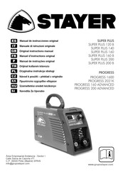 stayer SUPER PLUS 160 B Original Instruction Manual