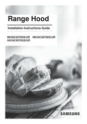 Samsung NK36C5070DS/UR Installation Instruction Manual