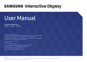Samsung WA75F User Manual