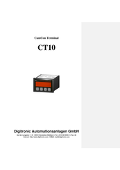 Digitronic Automationsanlagen CamCon CT10 Manual