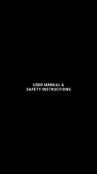 Aclam Guitars Dr. Robert Whole Lotta Loud Ltd. Edition User Manual  & Safety Instructions